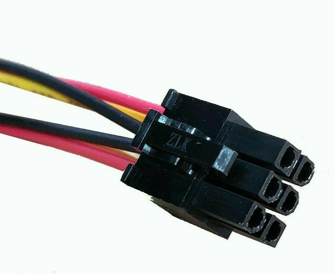 IDE Molex to 6Pin PCI Express PCI-E Video Card Power Adapter Cable