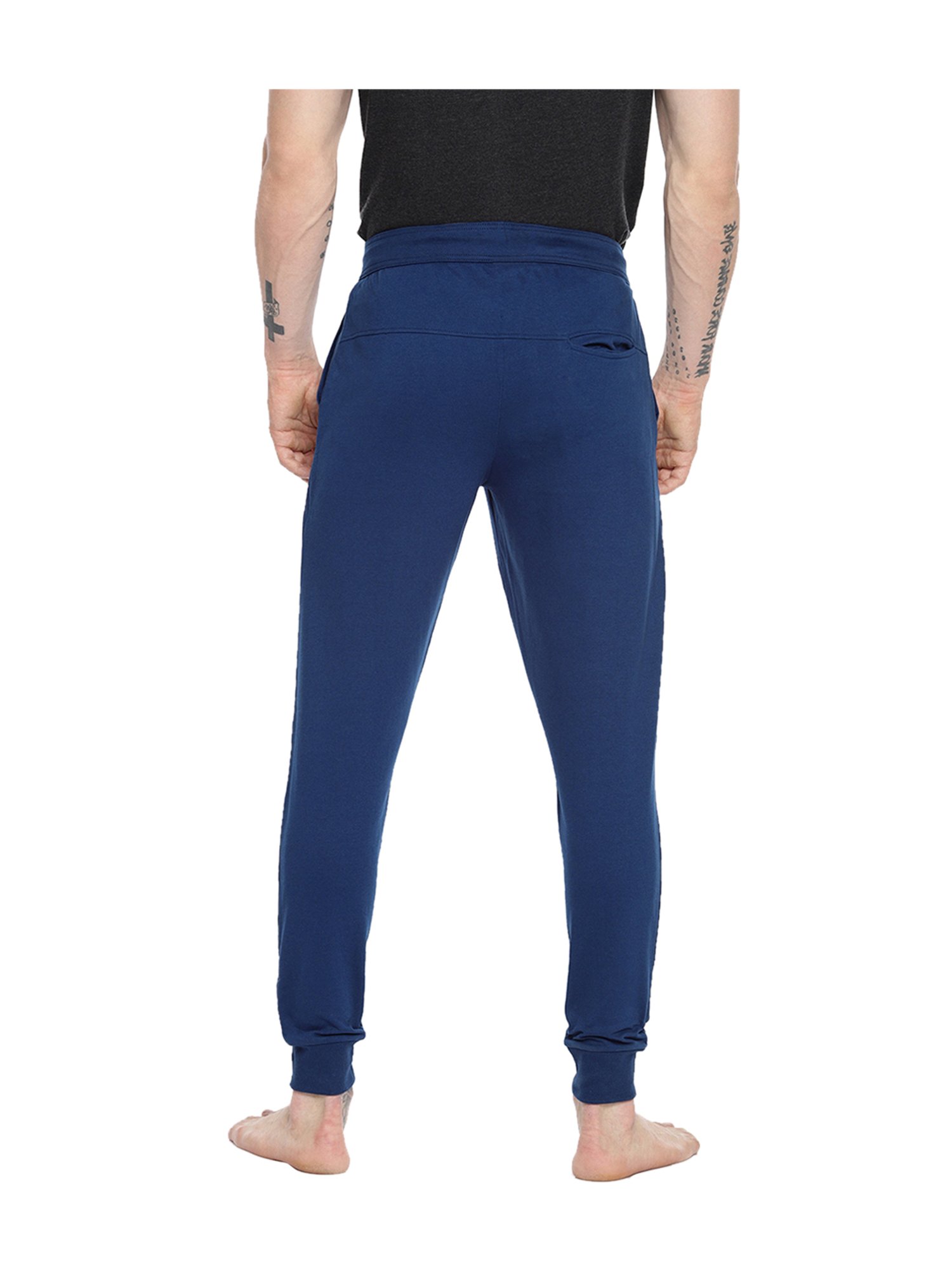 Fruit of the Loom Dark Blue Mid Rise Joggers