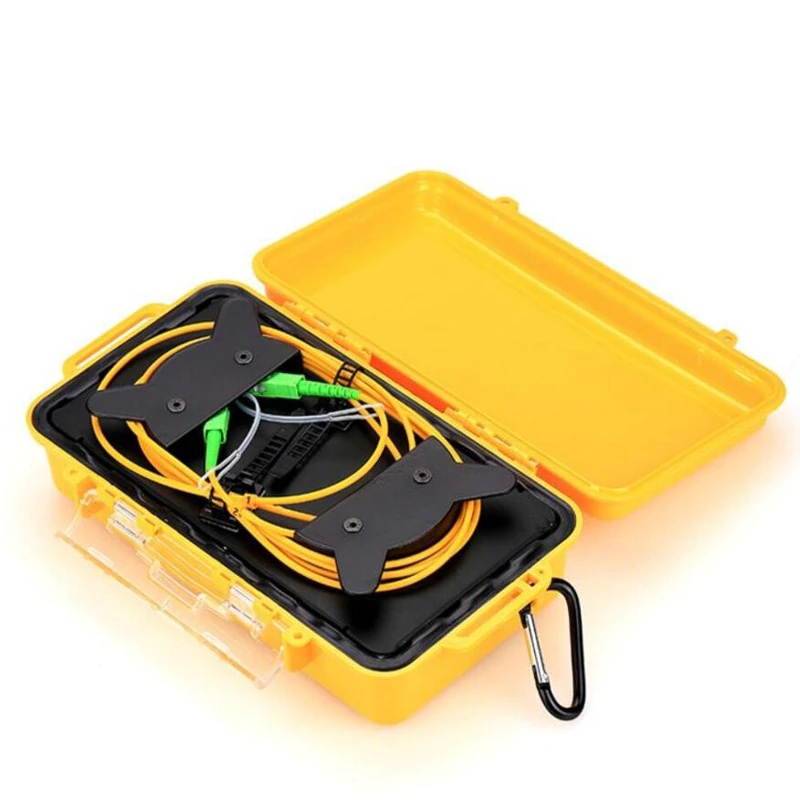 SC APC Single Mode 9/125um 1310/1550nm 1KM OTDR launch cable box, Fiber ring otdr launch cable,Fiber optic launch cable