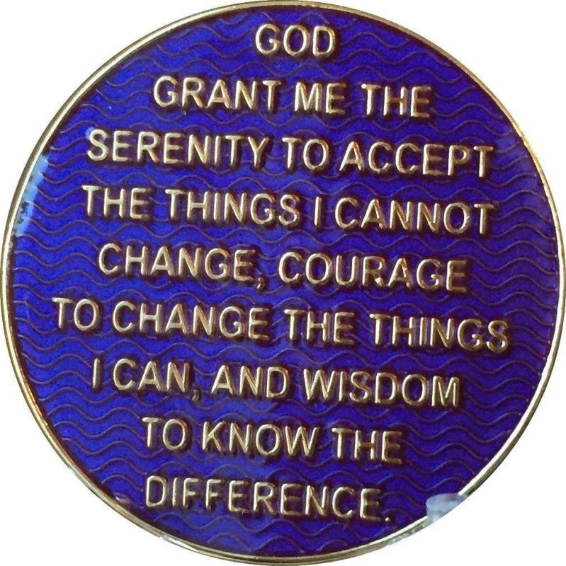 If Nothing Changed There'd Be No Butterflies Reflex Purple Gold Plated Medallion Butterfly Chip