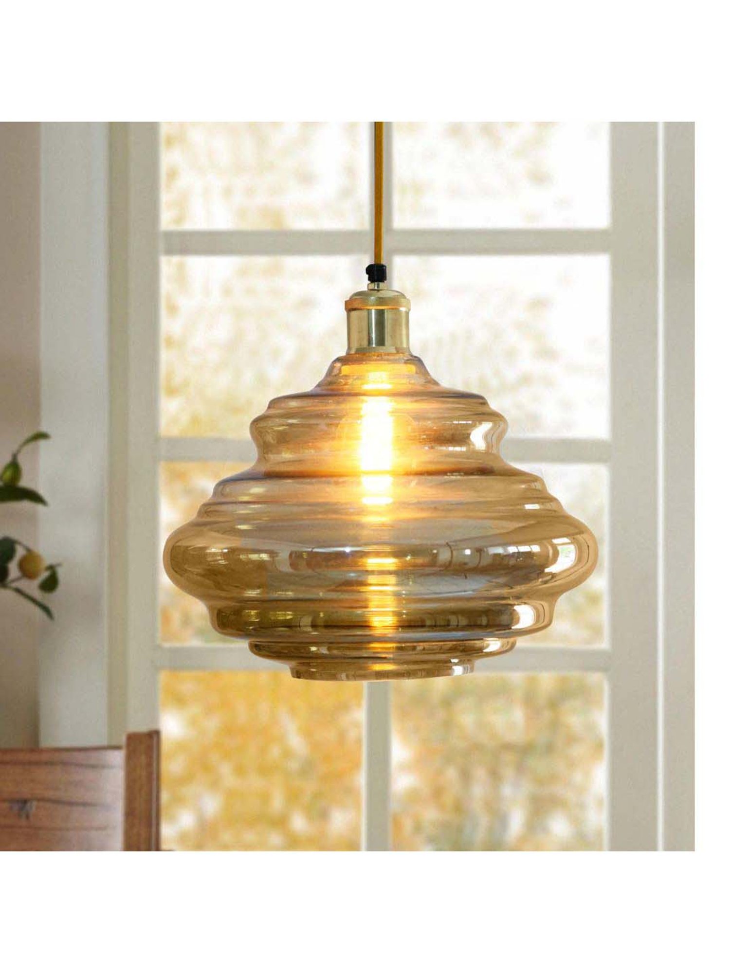 Fos Lighting Antique Brass Finish Allure 5 Light Chandelier - Set of 1