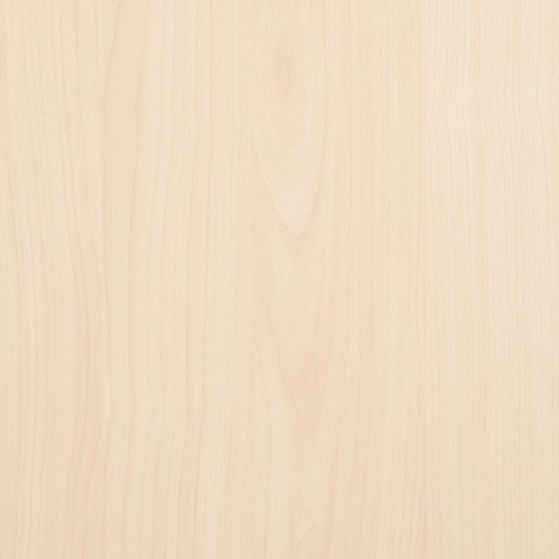 Emma and Oliver 25.125"W x 35.5"L Crescent Natural Plastic Adjustable Activity Table-Seats 4