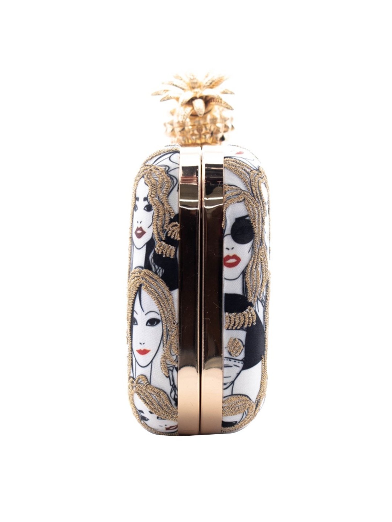 Sugarcrush Multicolor Silk Clutch