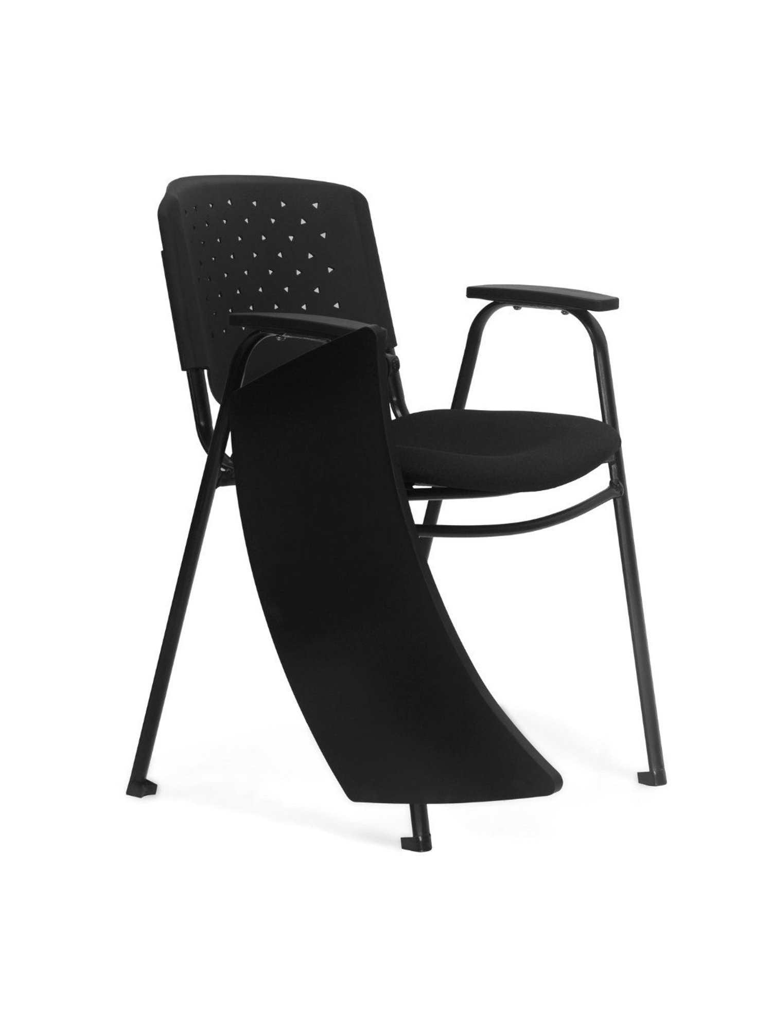 Nilkamal Amaze Black Polypropylene Writing Desk with Tablet