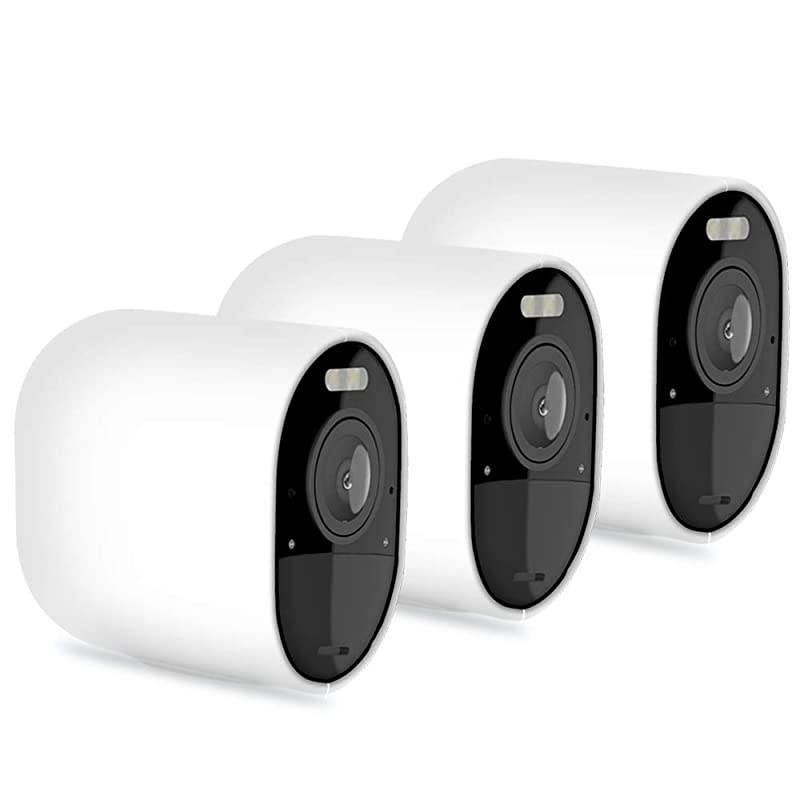 Skin for Arlo Pro 3 Protective Cover Case for Arlo Ultra and Arlo Pro 3 Form Fitting Accessories White 3 Pack