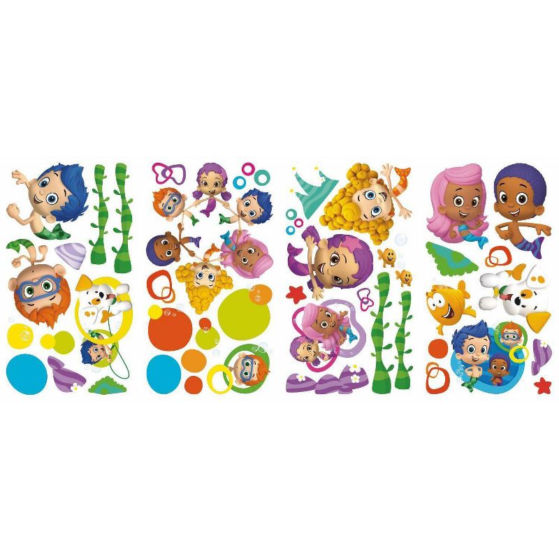 Bubble Guppies Peel and Stick Wall Decal