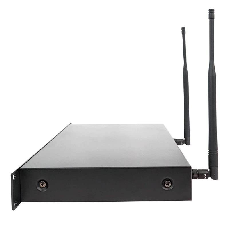 RWM23UA UHF Wireless Pro Rack Mount Dual Microphone System20 Channel 1
