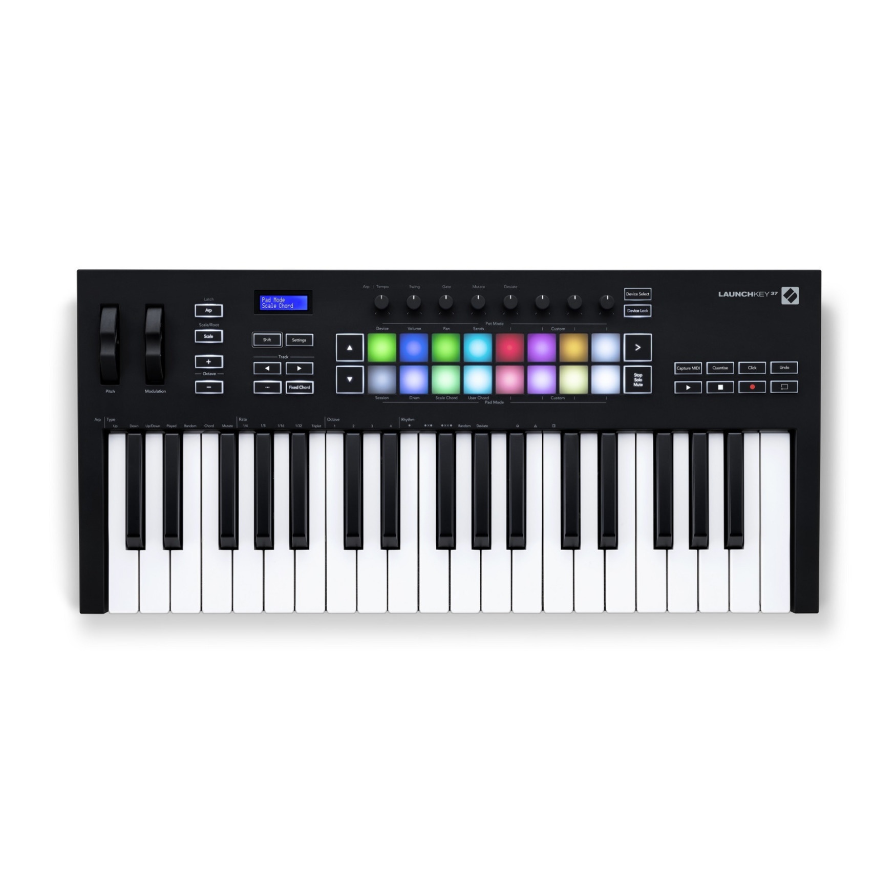 Novation Launchkey 37 [MK3] MIDI Keyboard Controller for Ableton Live