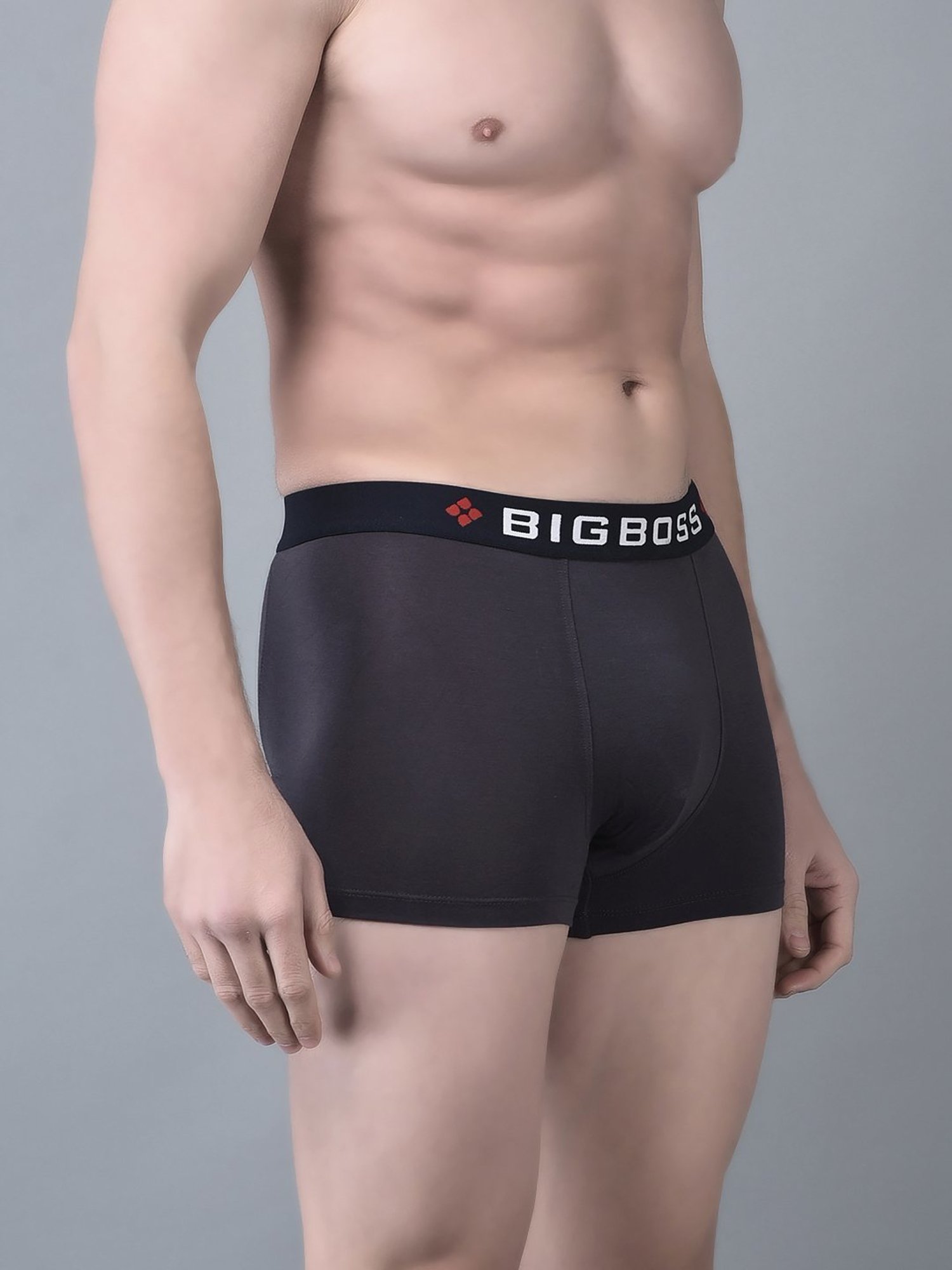 Dollar Bigboss Assorted Cotton Regular Fit Trunks - Pack Of 2
