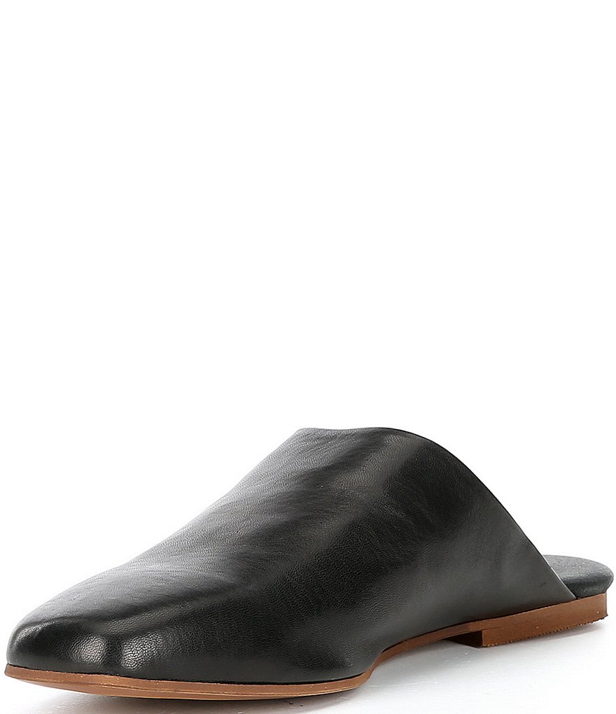 Free People Reese Leather Flat Mules