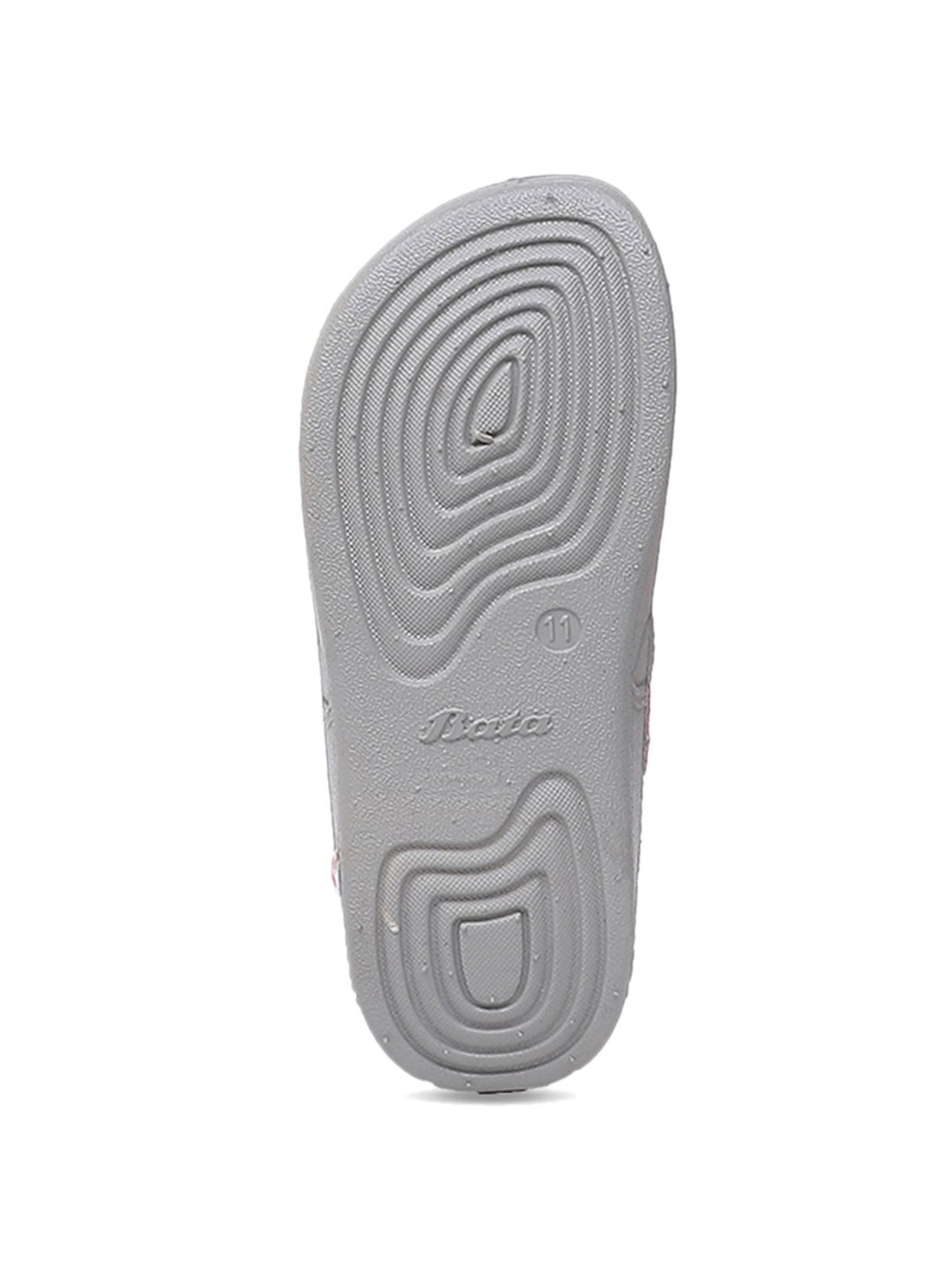 Bubblegummers by Bata Kids Grey Thong Sandals