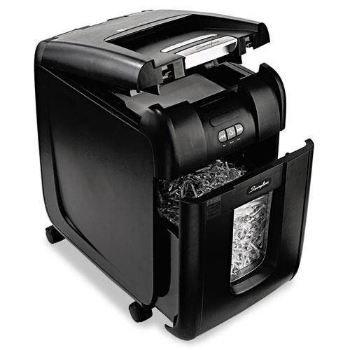 SWINGLINE Stack-and-Shred 200XL Auto Feed Super Cross-Cut Shredder Value Pack