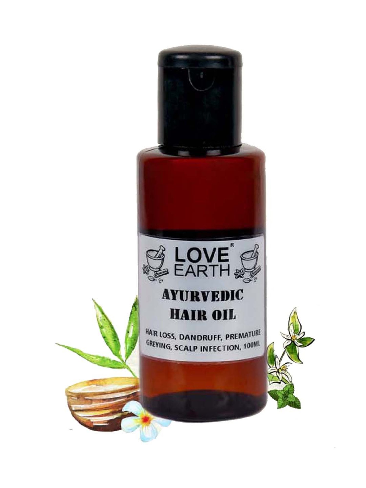 Love Earth Ayurvedic Hair Oil - 100 ml