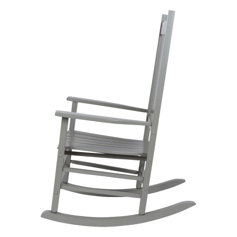 Vermont Hardwood Porch Rocker - Storm Gray - Shine Company Inc.