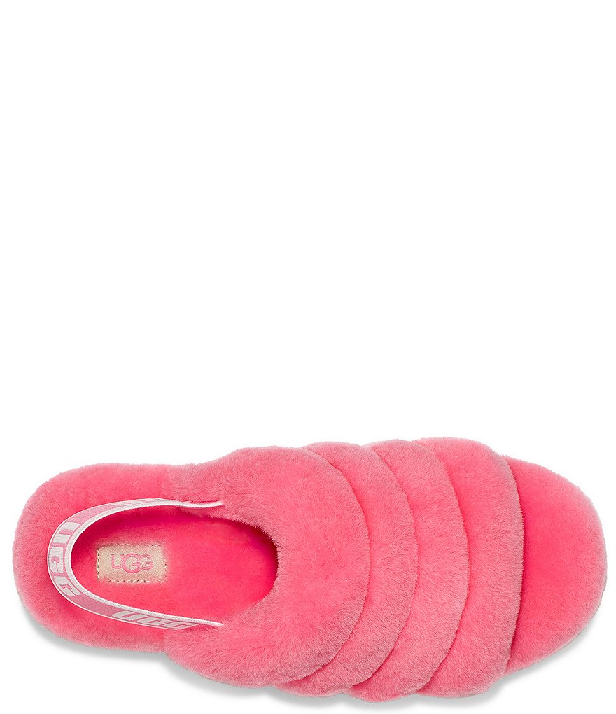 UGG&reg; Logo Fluff Yeah Fur Slides