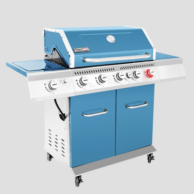 Royal Gourmet Deluxe 5-Burner Gas Grill GA5403B Blue