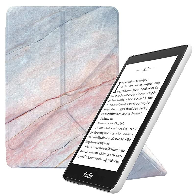 Case Replacement with Kindle Paperwhite 10th Generation 2018 Releases Standing Origami Slim Shell Cover with Auto WakeSleep Fits Kindle Paperwhite EReader Marble