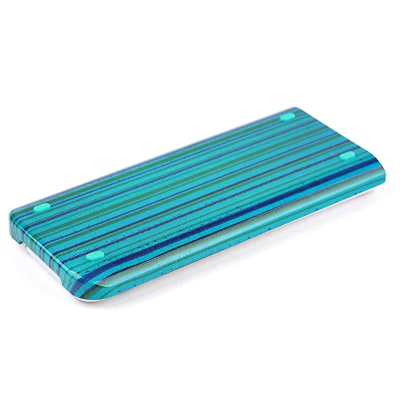Hard Slide CaseCover for TI Nspire CXCX CAS Graphing Calculator Blue Stripe