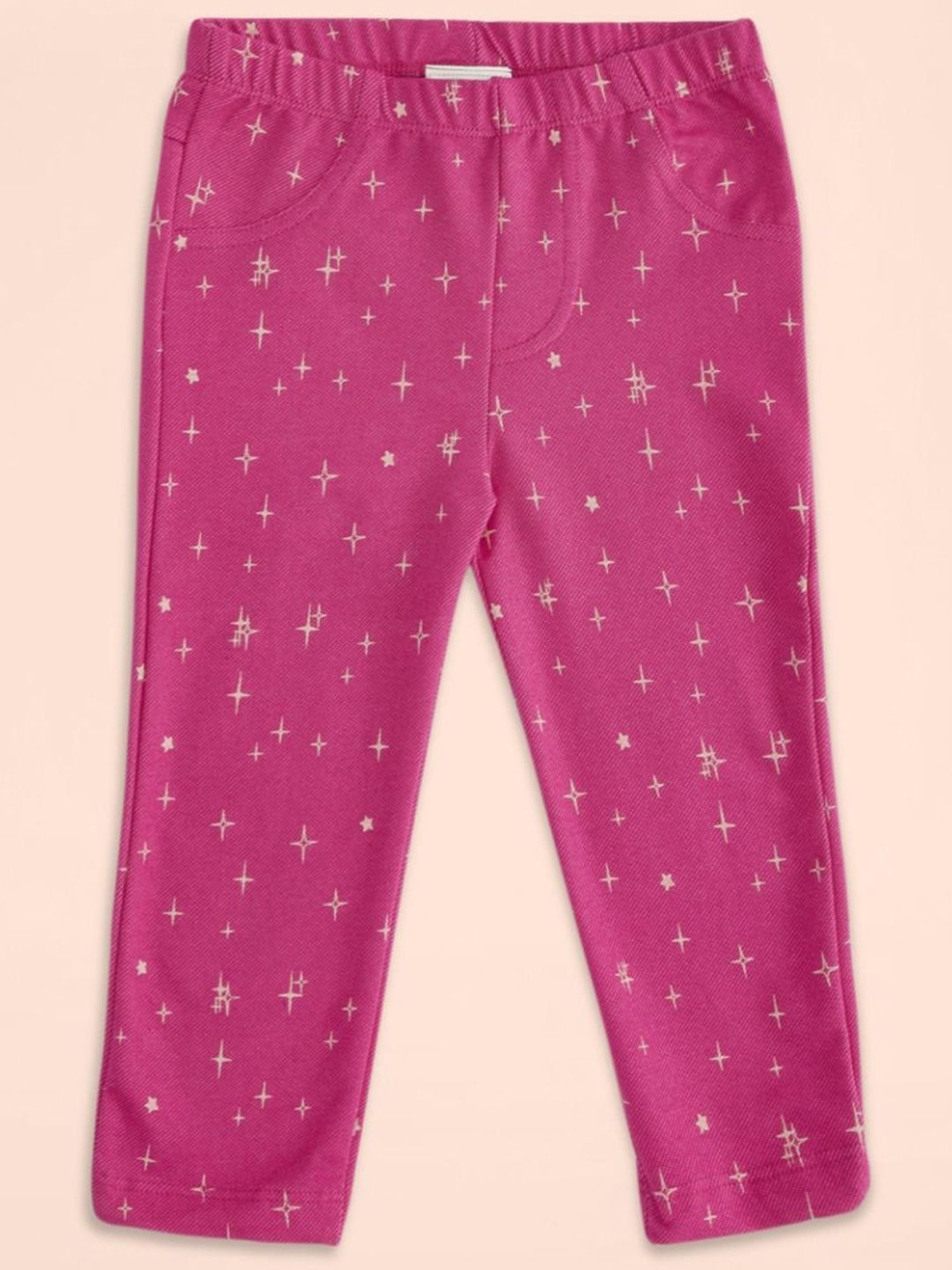 Mothercare Kids Blue Embroidered Jeggings