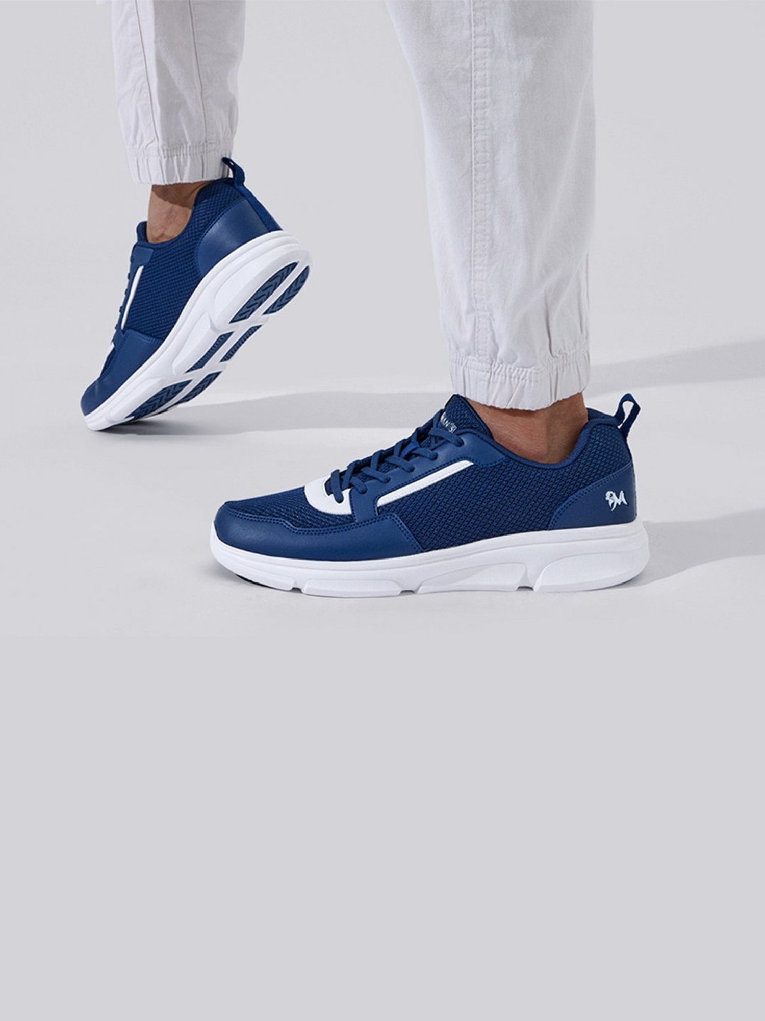 Neemans Men's Navy Running Shoes