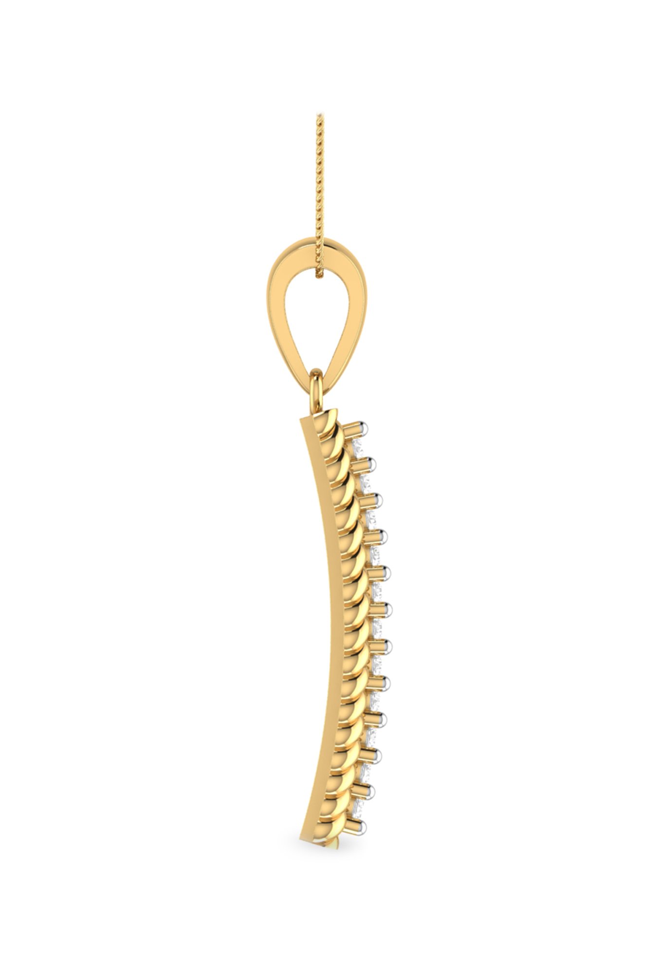 PC Jeweller Keir 22 kt Gold Pendant without Chain