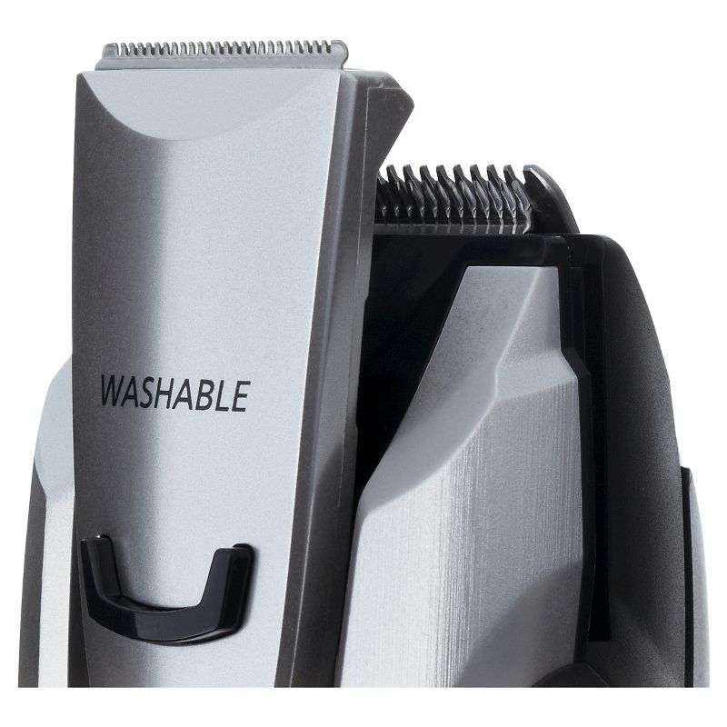 Panasonic Men's All-in-One Rechargeable Facial Beard Trimmer and Total Body Hair Groomer - ES-GB80-S