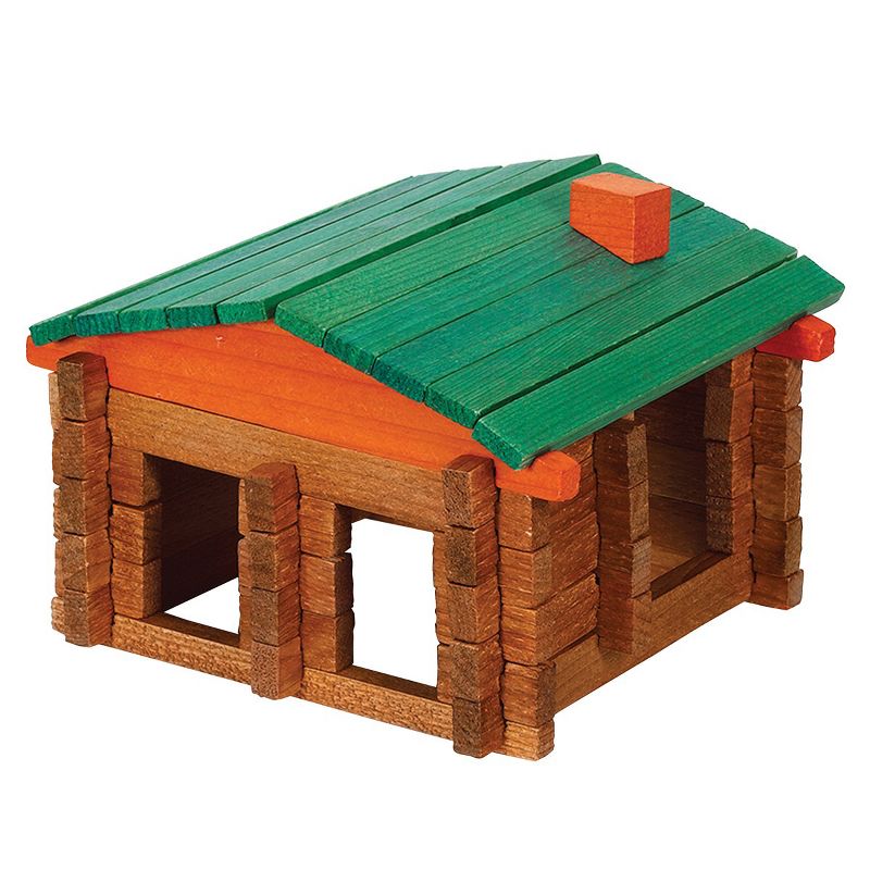 Chenille Kraft Deluxe Log Building Set
