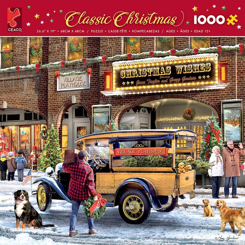 Ceaco Christmas Theatre Jigsaw Puzzle - 1000pc
