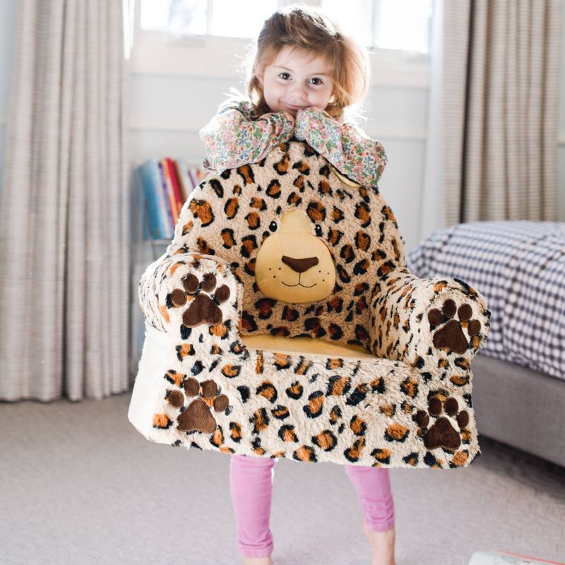 Soft Landing Sweet Seats Leopard Children's Soft Chair
