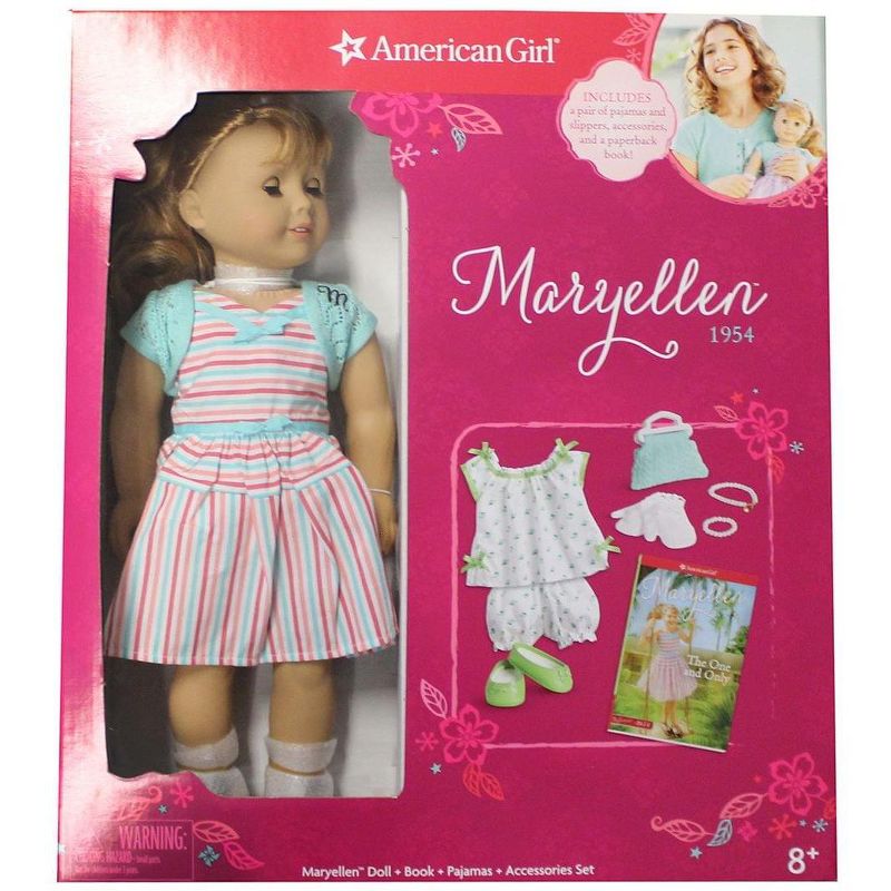 American Girl American Girl 18-Inch Maryellen 1954 Doll  + PJ Set + Book