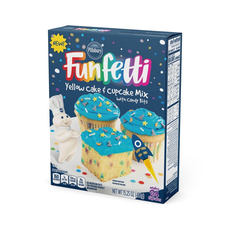 Pillsbury Funfetti Galaxy Cake Mix - 15.25oz