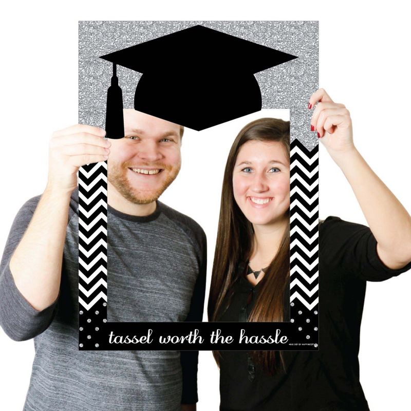 Big Dot of Happiness Senior Strong - Hanging Porch Class of 2021 Graduation Party Outdoor Decorations - Front Door Decor - 1 Piece Sign