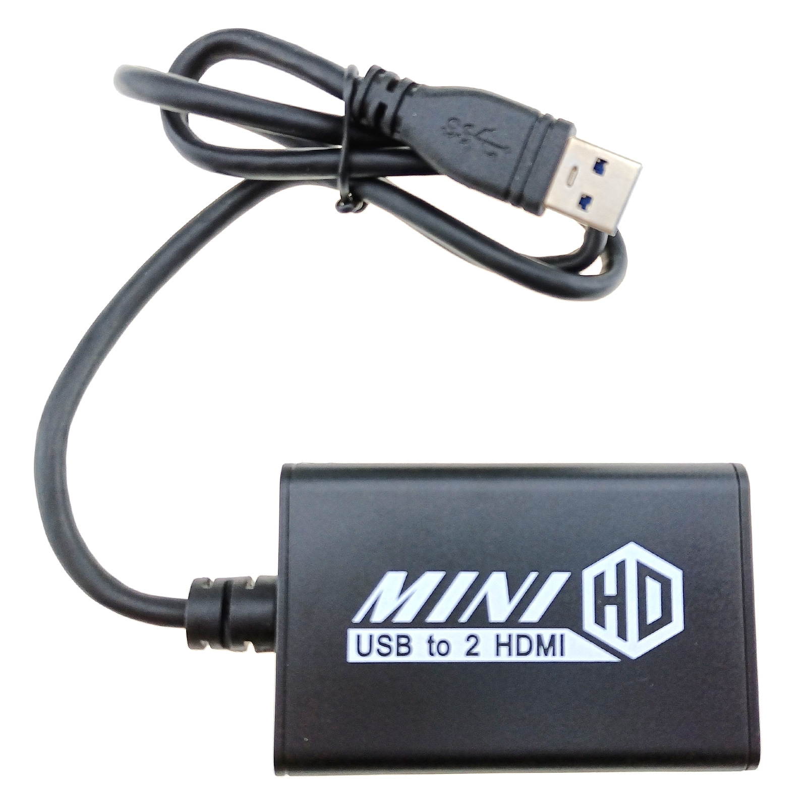 USB 3.0 to Dual HDMI Output Adapter Display Duplicate Extend