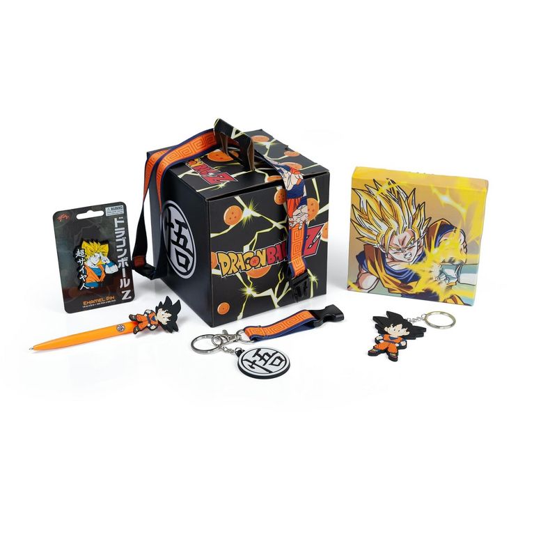 Just Funky Dragon Ball Z Goku Collector Looksee Box | Includes 5 Themed Collectibles