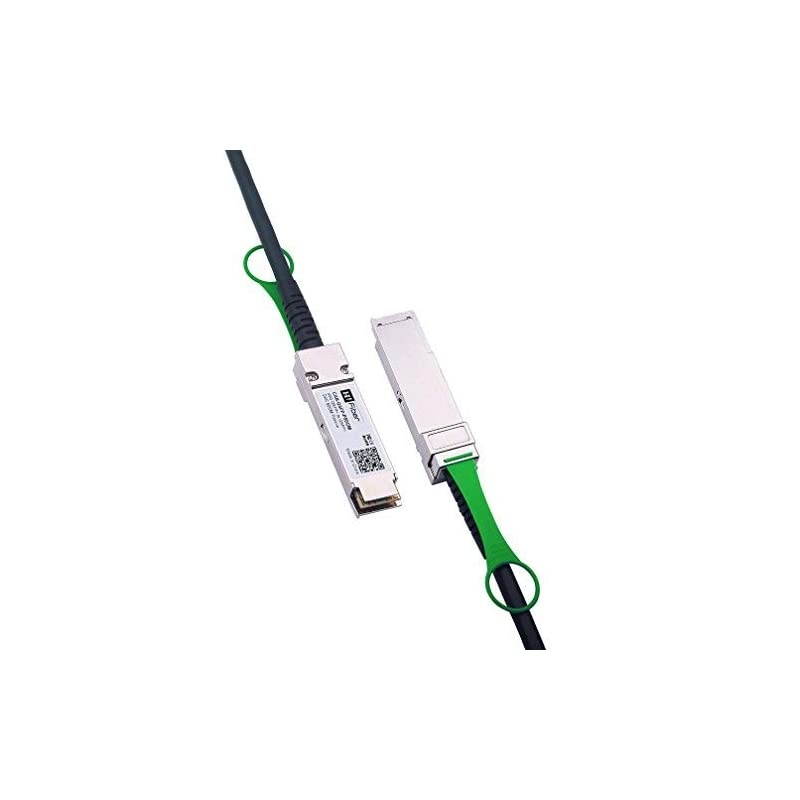 40G QSFP+ DAC Cable 40GBASE-CR4 Twinax Cable for Cisco QSFP-H40G-CU1M,Netgear,Ubiquiti, D-Link,SuperMicro