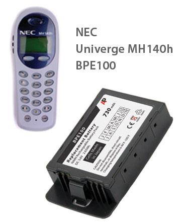 Replacement BPE100 Battery: Netlink e340, PTE130A, PTE150, IP Touch 300, ...