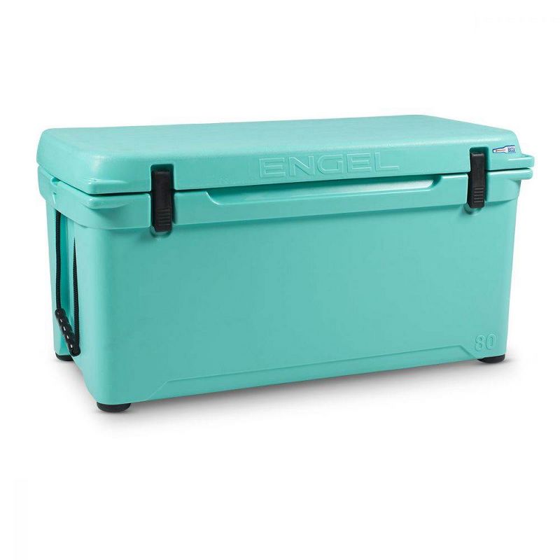 Engel Coolers 74 Quart 75 Can High Performance Roto Molded Ice Cooler, SeaFoam