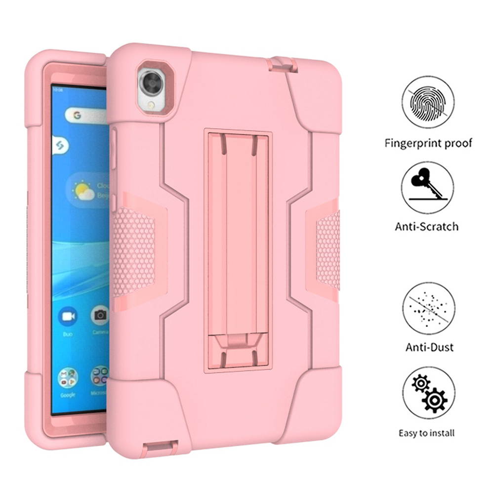 Mignova for Lenovo Tab M8 FHD TB-8705F Case,Hybrid Heavy Duty Three Layer Full-Body Shockproof Armor Rugged Hard Back Cover Built in Kickstand ONLY For Lenovo Tab M8 FHD TB-8705F