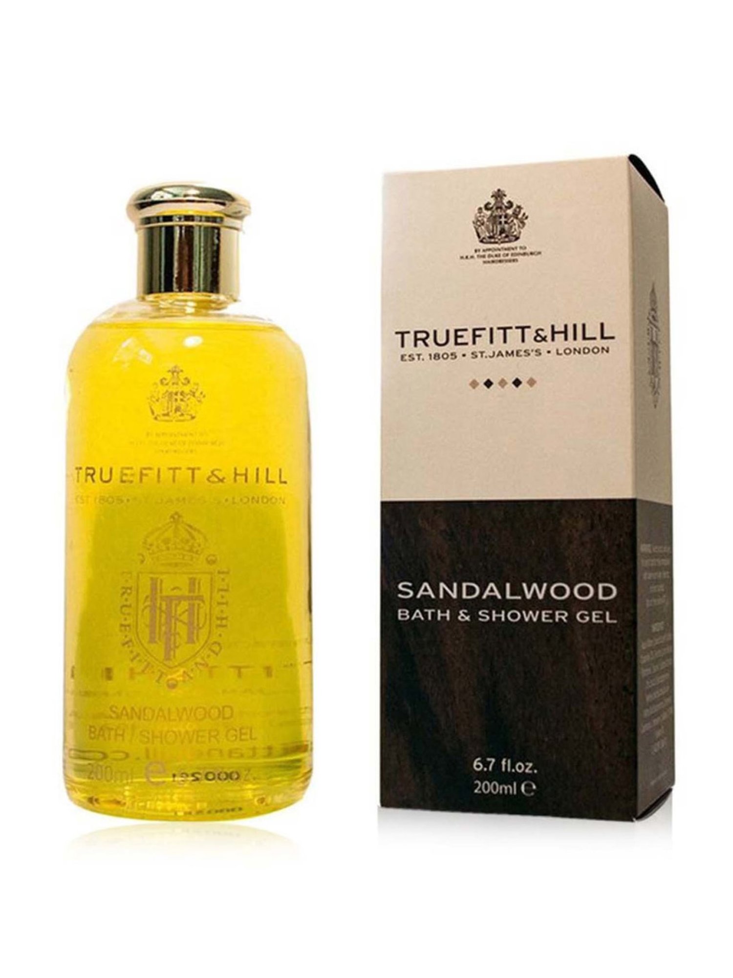 Truefitt & Hill Sandalwood Bath & Shower Gel 200 ml for Men