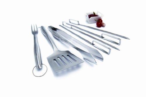 GrillPro 40525 7-Piece All Stainless Steel Tool Set