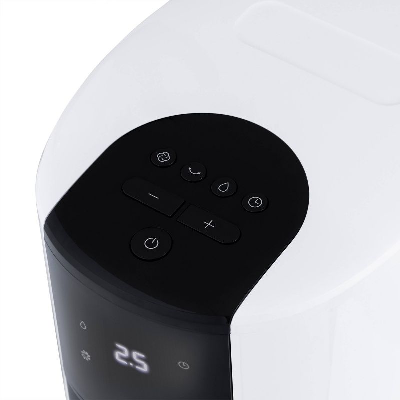 Frigidaire 2-in-1 Oscillating Portable Evaporative Air Cooler and Fan White