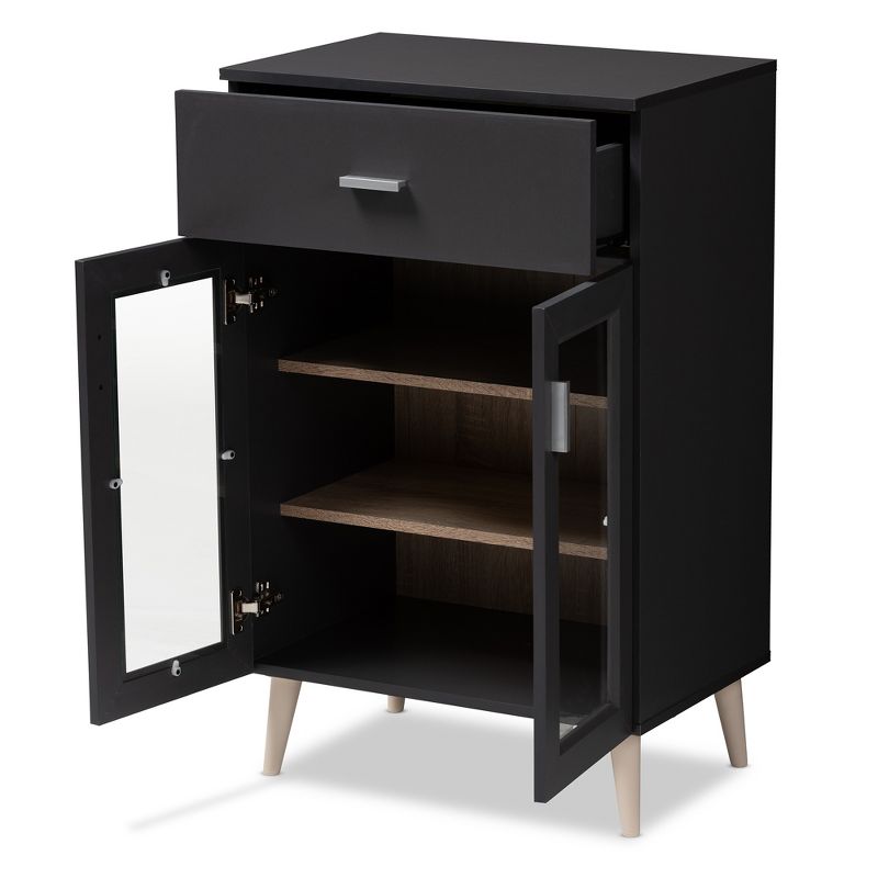 Wood 2 Door Storage Cabinet in White-Pemberly Row