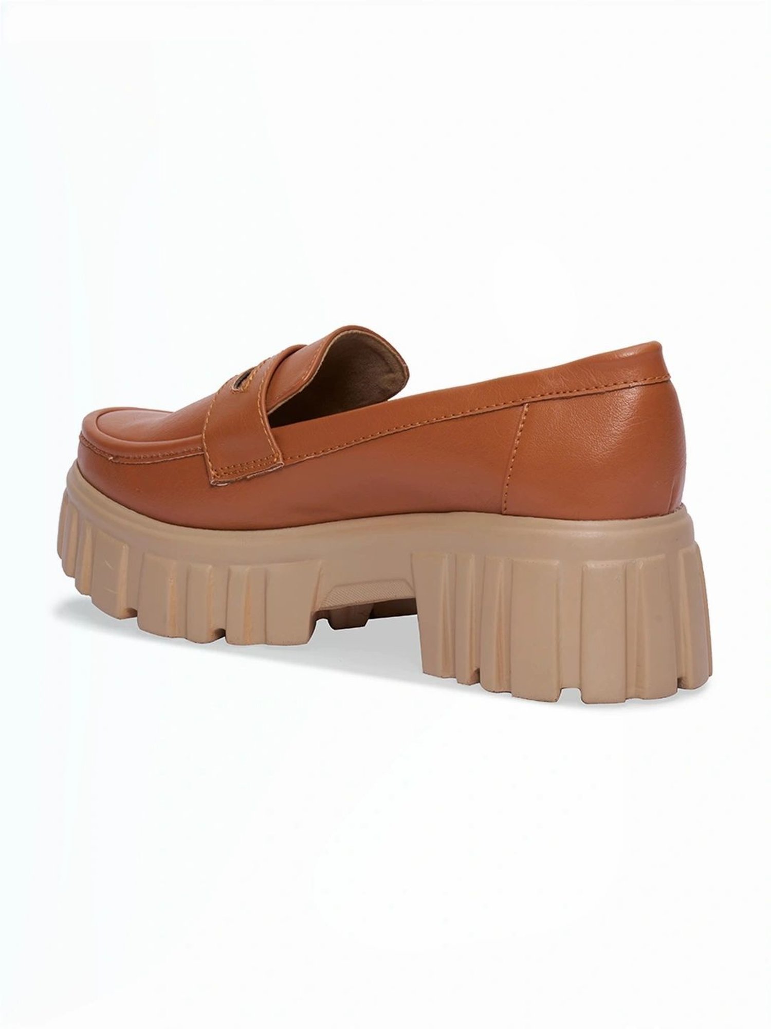 Eridani Women's Kara Tan Casual Loafers