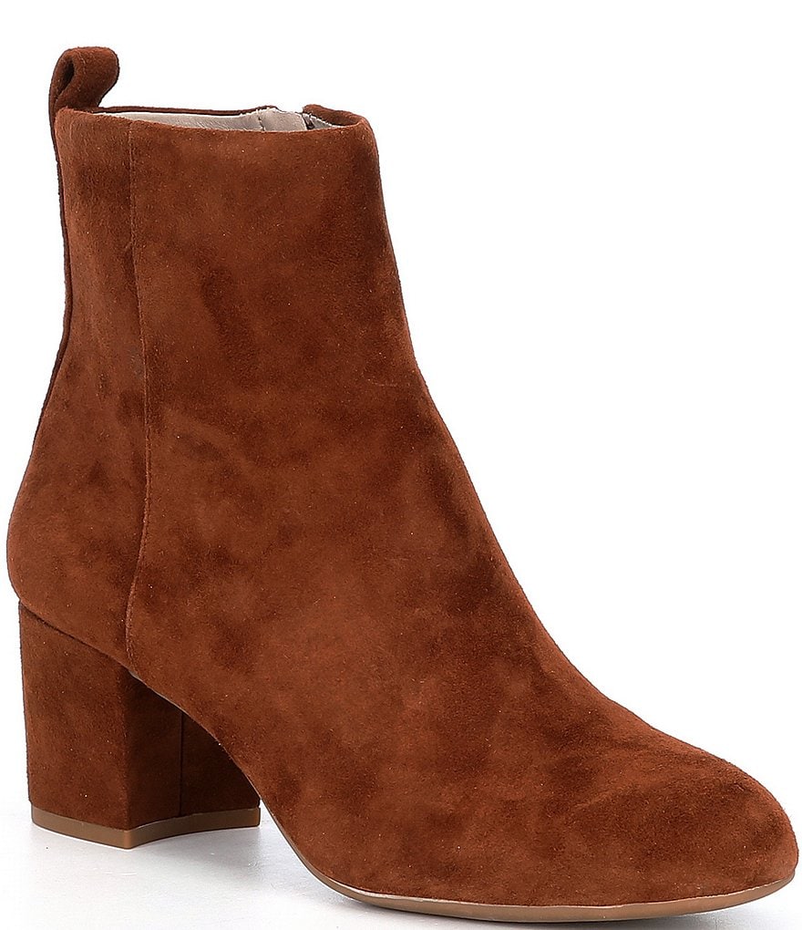 Gianni Bini Jaydennn Suede Block Heel Booties