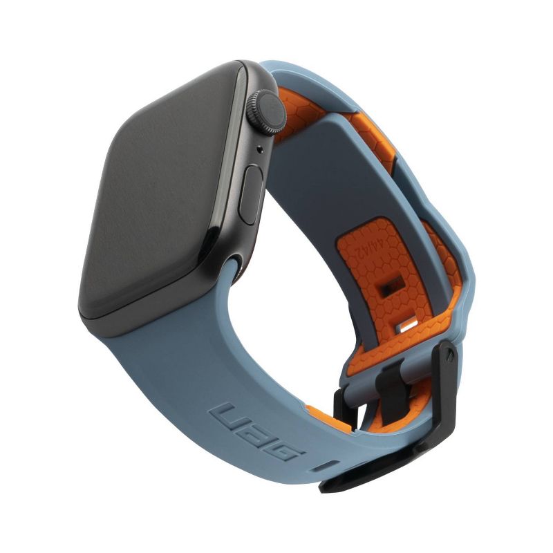Urban Armor Gear (UAG) Apple Watch 42/44mm (Series 6/5/4 & Watch SE) Civilian Strap - Slate/Orange