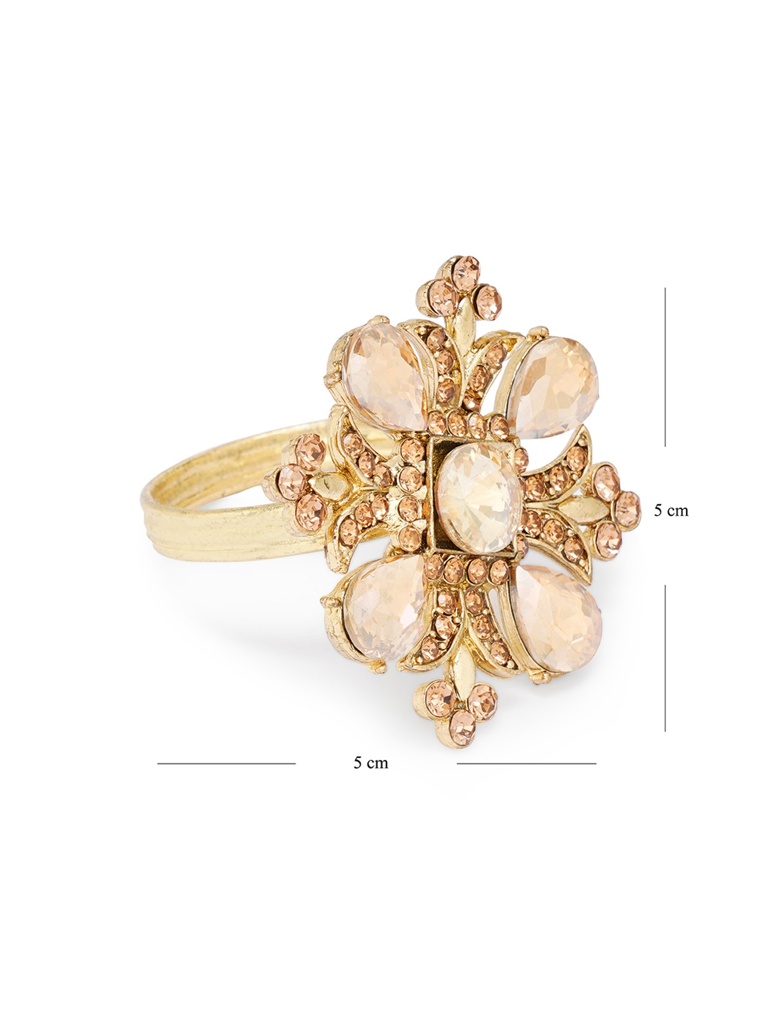 ExclusiveLane The Dancing Peacock Brown Sheesham Wood Napkin Holder - Set of 1