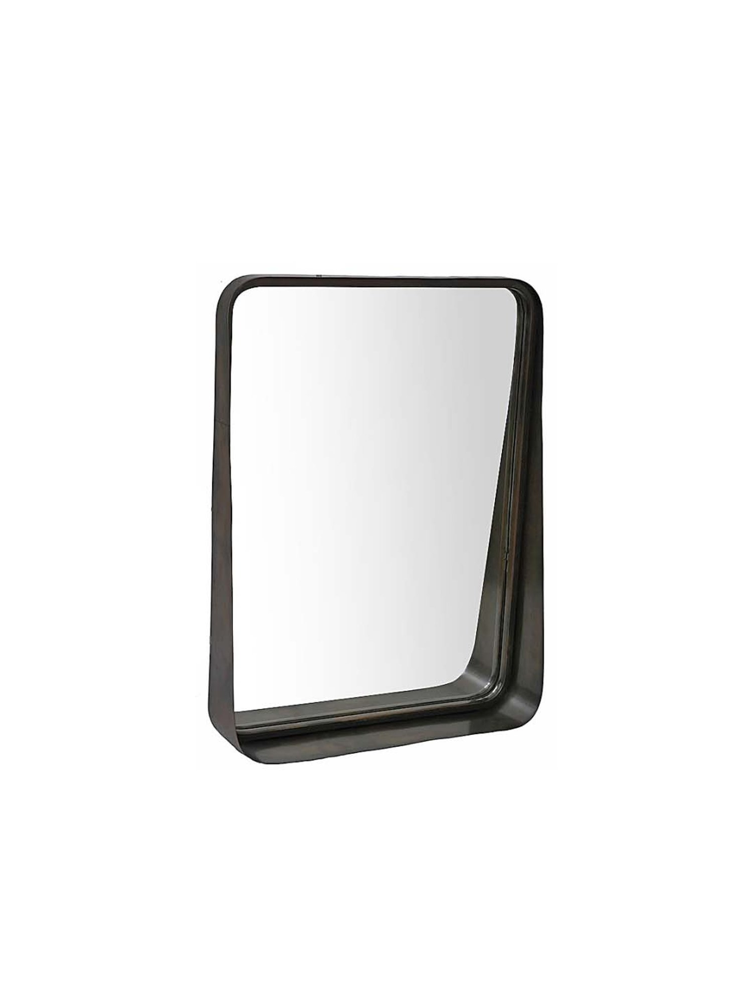 CHRONIKLE Pink Iron Sun Burst Designer Round Wall Mirror