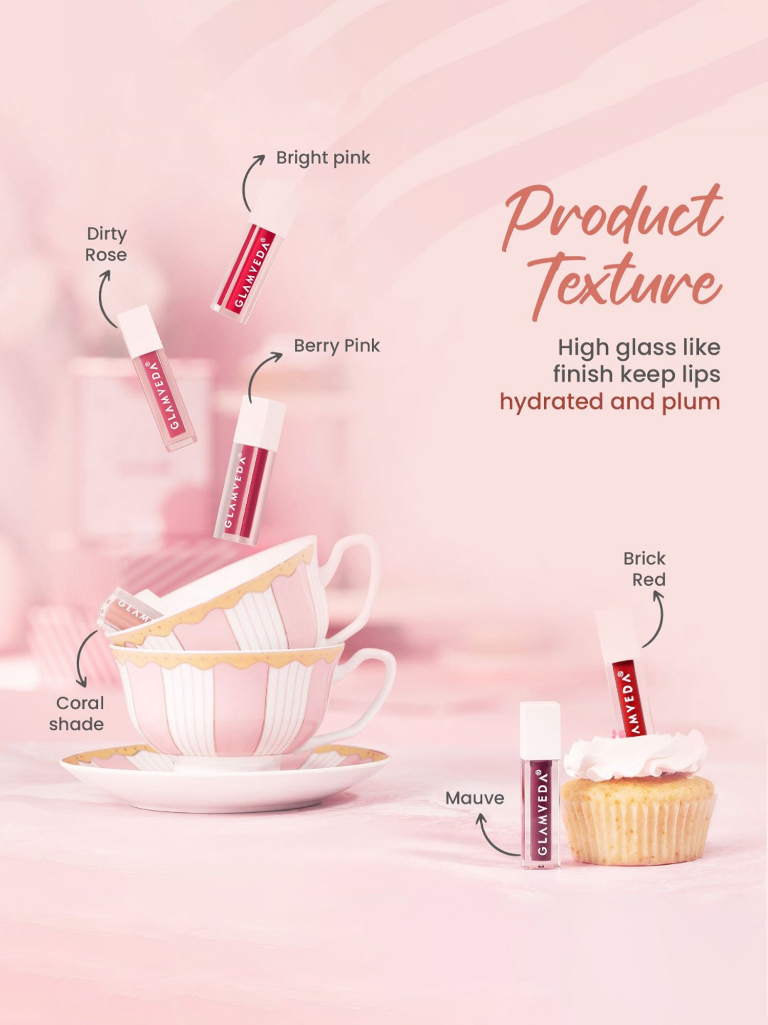 BH Cosmetics x Doja Cat Muse Plumping Lip Gloss Red - 3 ml