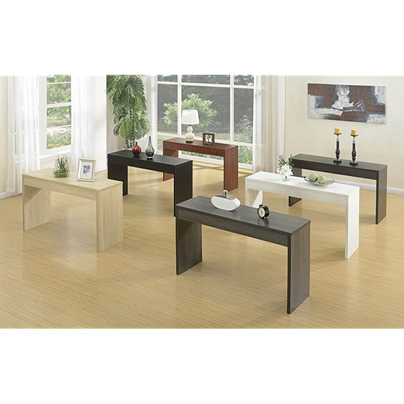 Northfield Hall Console Table Charcoal Gray
