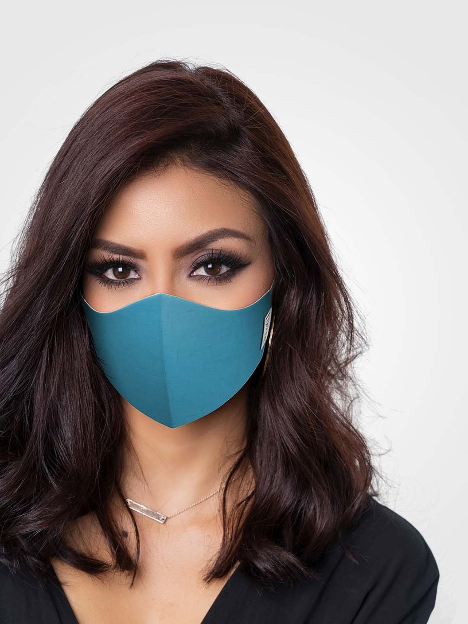 DDecor Blue Anti Viral Fabric Mask for Women - Set of 1